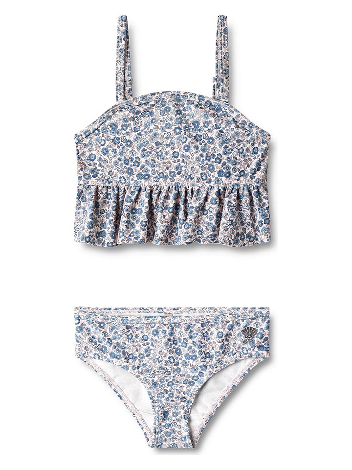 Wheat Bikini "Lærke" w kolorze niebieskim rozmiar: 98