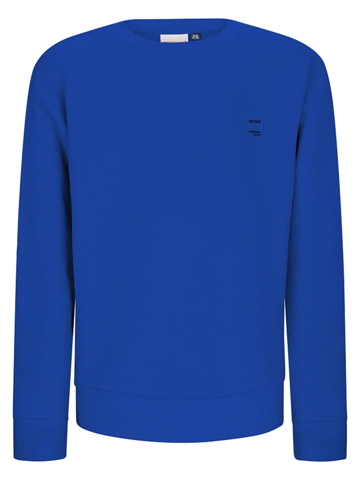 Retour Bluza "Torsten" w kolorze niebieskim rozmiar: 158/164