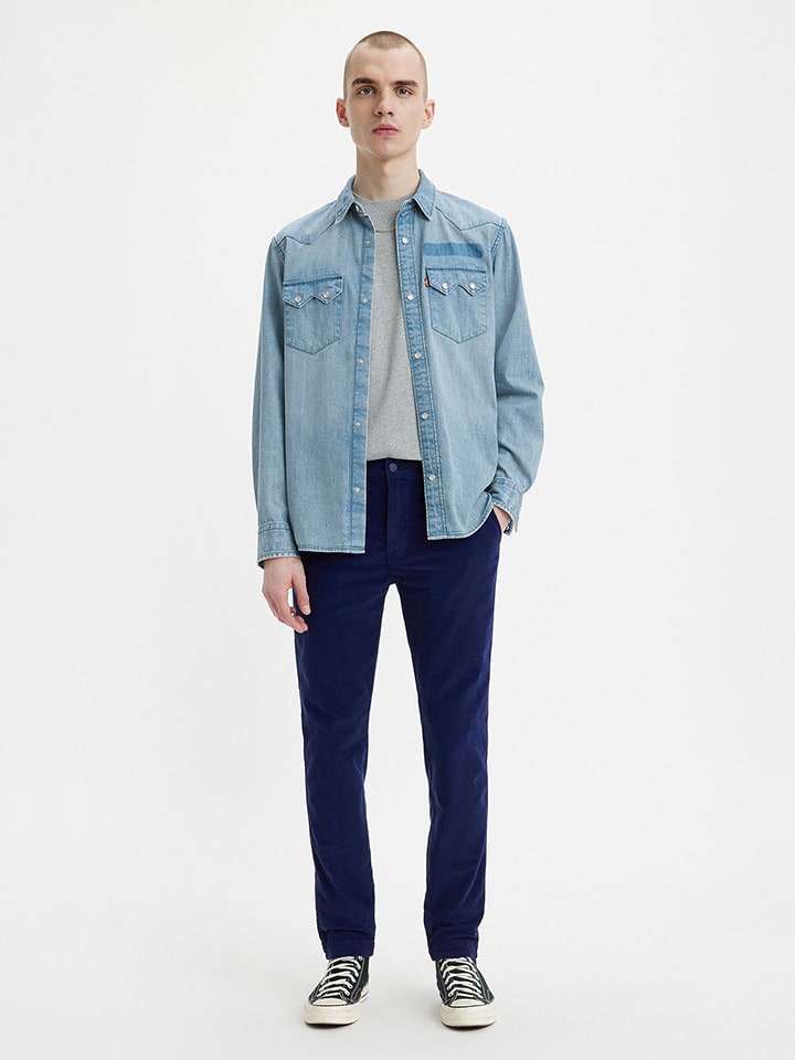 Levi´s Spodnie chino w kolorze granatowym rozmiar: W36/L30