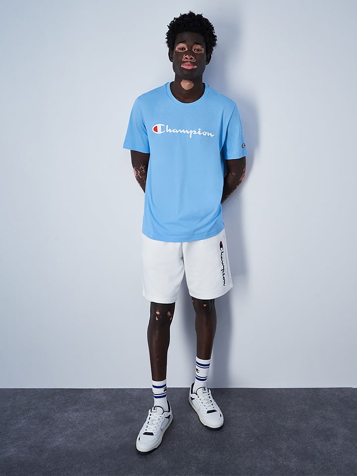 Champion Koszulka w kolorze błękitnym rozmiar: M