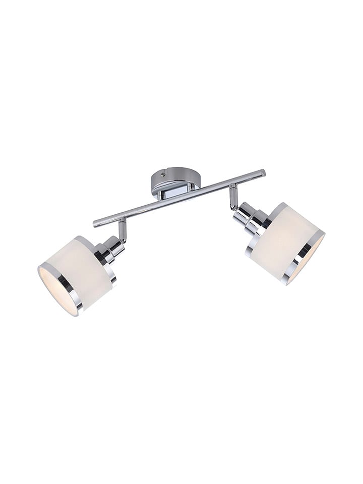 JUST LIGHT. Lampa sufitowa "Accor" w kolorze srebrnym - szer. 47 cm rozmiar: onesize