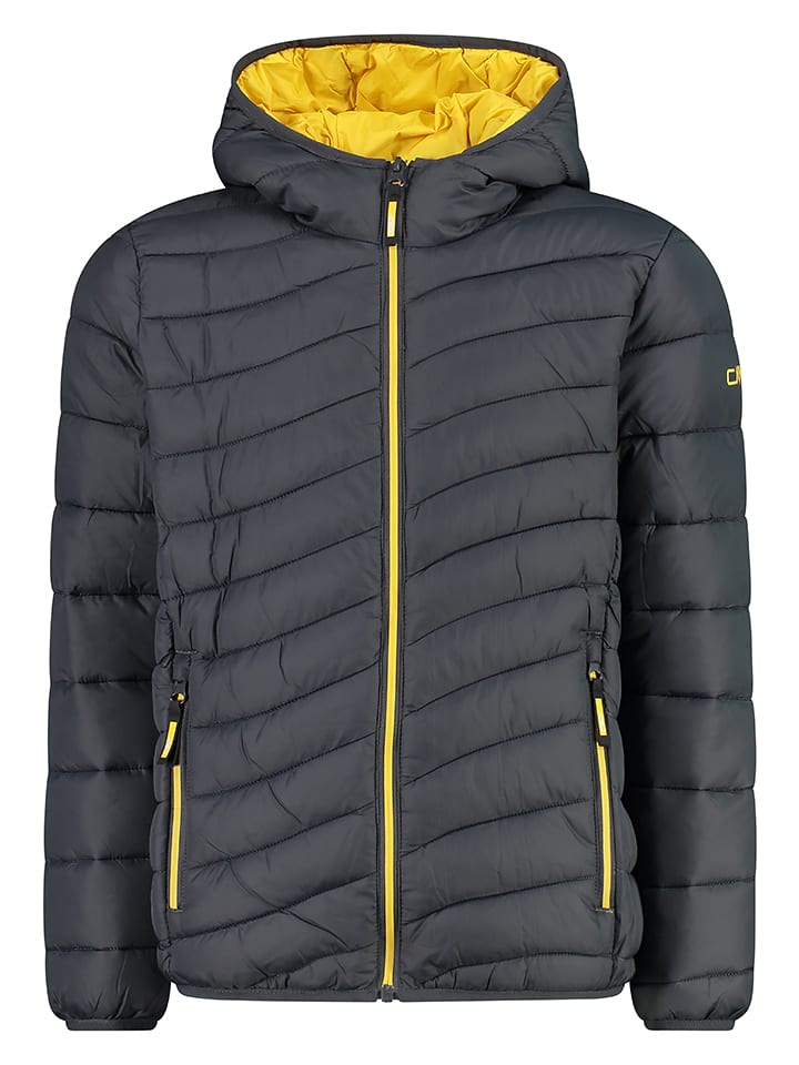 CMP Kurtka pikowana w kolorze szarym rozmiar: 104