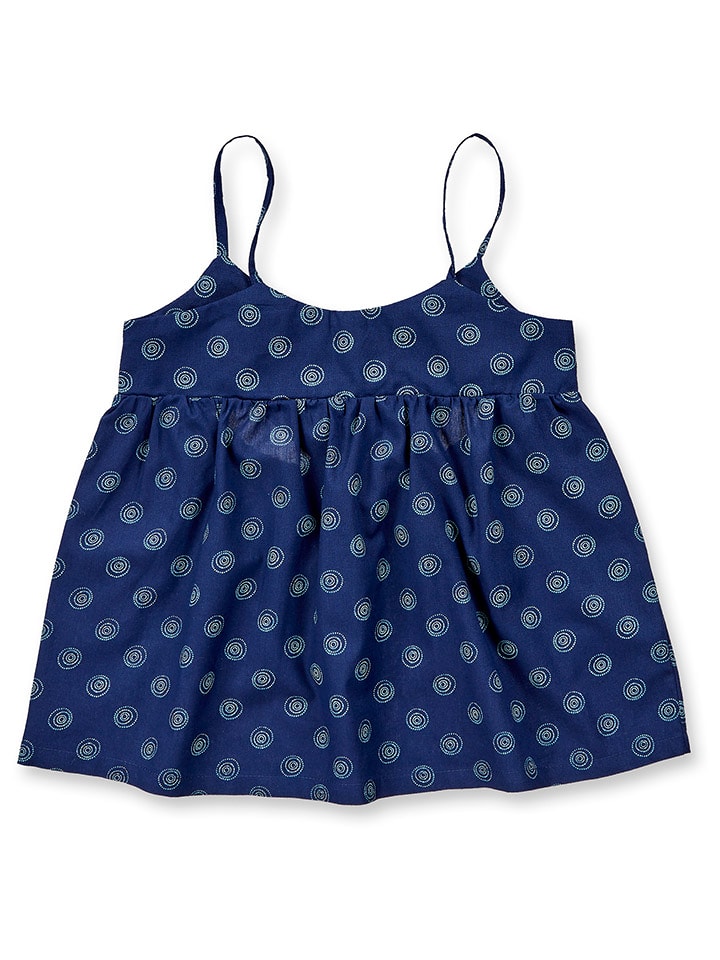 Sense Organics Top "Alma" w kolorze granatowym rozmiar: 128