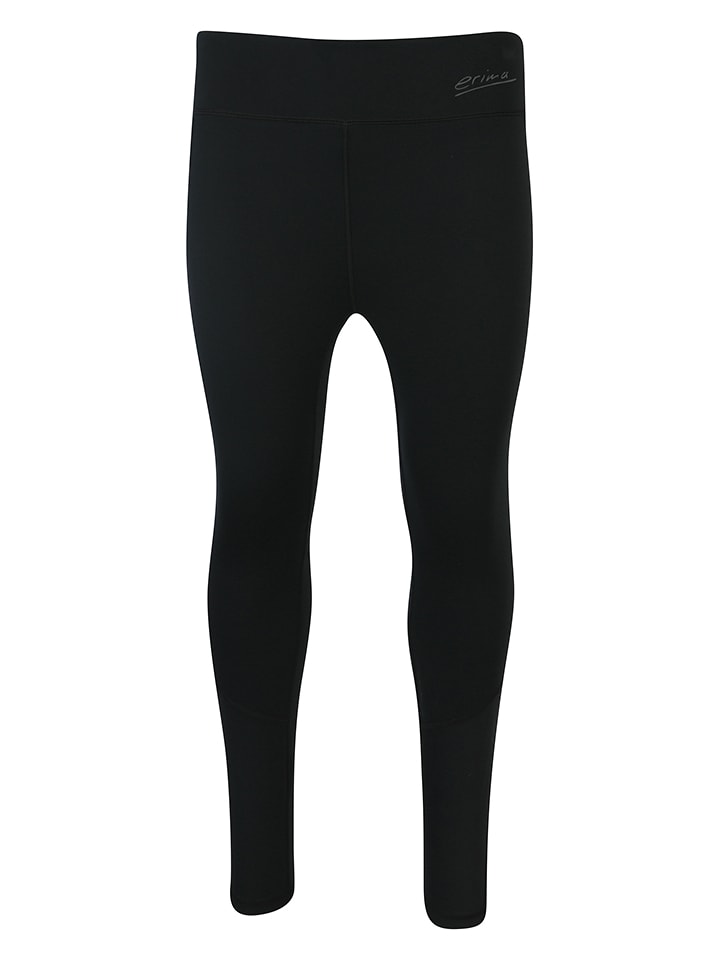 erima Legginsy "Peach" w kolorze czarnym rozmiar: M