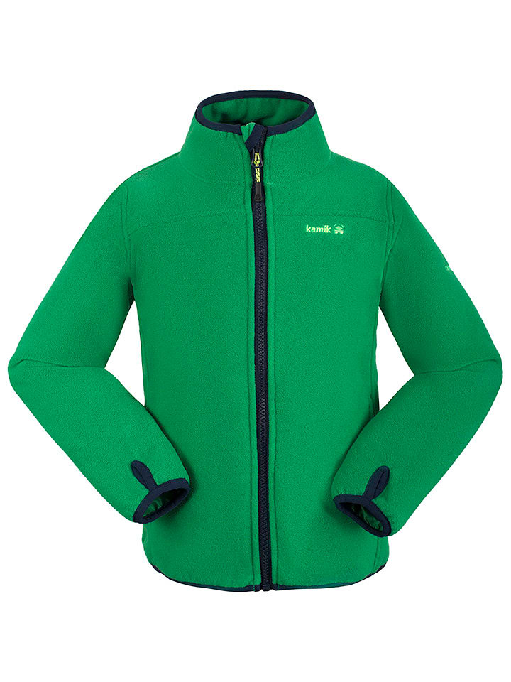 Kamik Kurtka polarowa "Ridley" w kolorze zielonym rozmiar: 116
