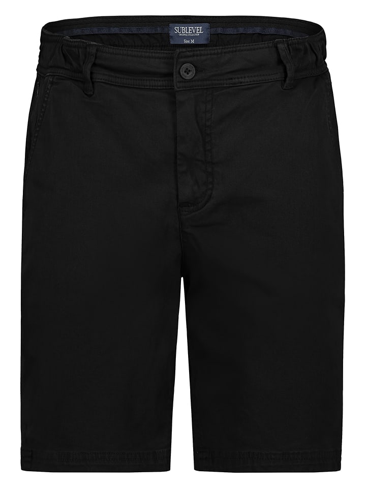 Sublevel Szorty w kolorze czarnym rozmiar: XXL
