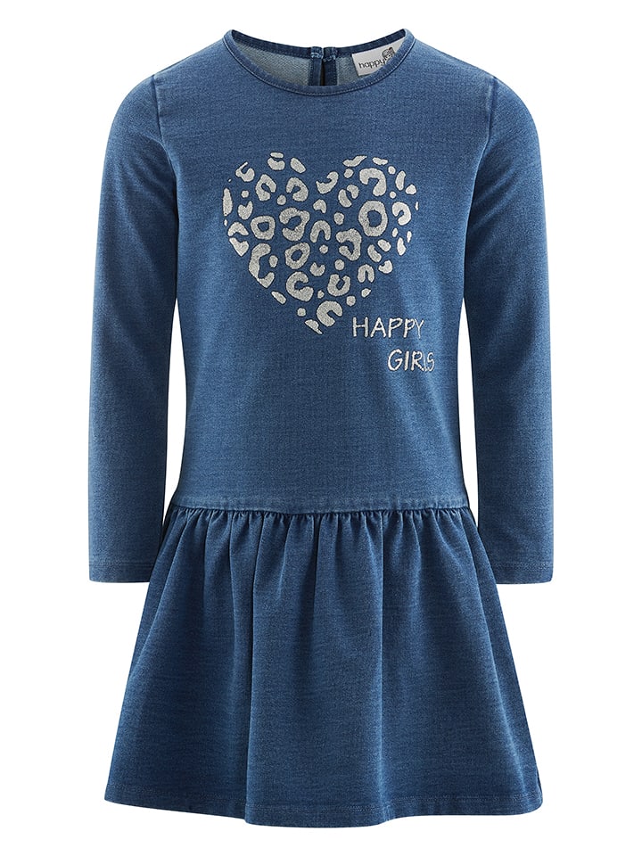 happy girls by Eisend Sukienka dżinsowa w kolorze niebieskim rozmiar: 110