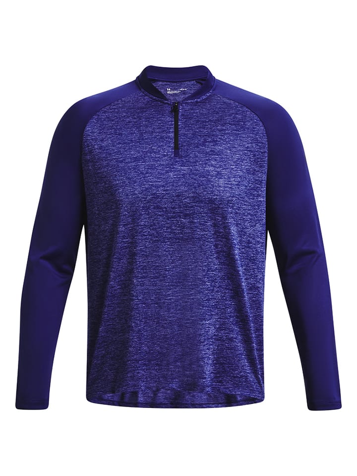 Under Armour Koszulka sportowa "Tech 2.0 Novelty" w kolorze granatowym rozmiar: M