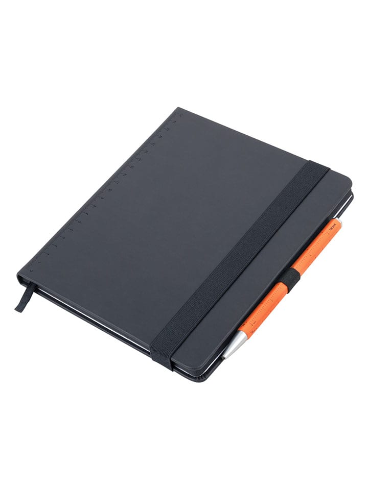 Troika Notatnik w kolorze czarnym - A5 rozmiar: onesize