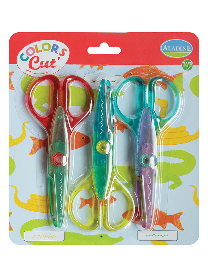 Aladine Nożyczki (3 szt.) - 5+ rozmiar: onesize