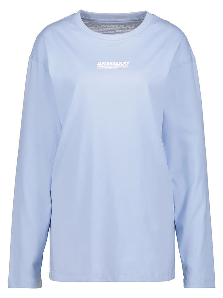 alife and kickin Koszulka "Saturn" w kolorze błękitnym rozmiar: S