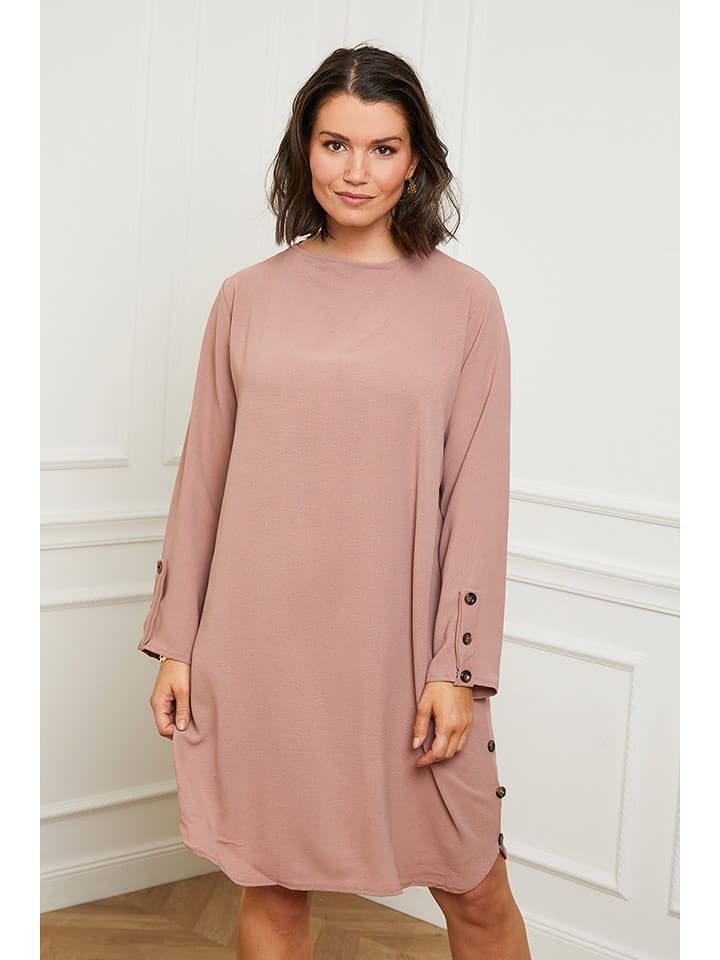 Curvy Lady Sukienka w kolorze jasnoróżowym rozmiar: 44/46