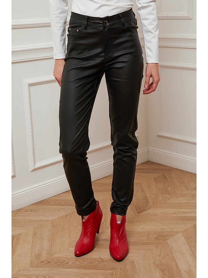 Joséfine Spodnie "Elbar" w kolorze czarnym rozmiar: S