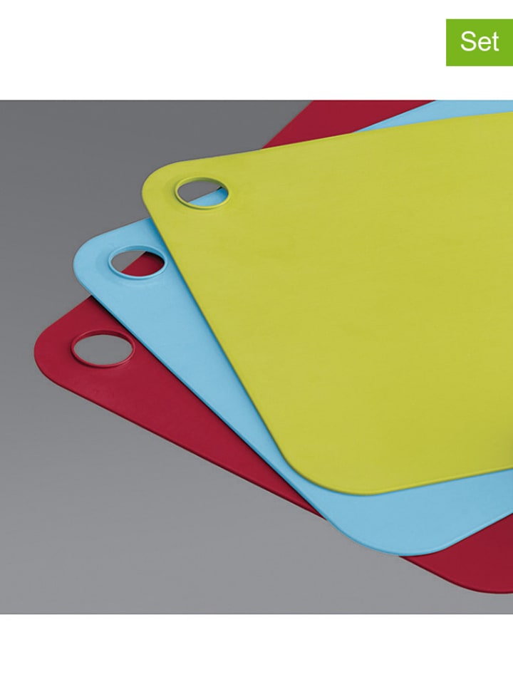 JosephJoseph Deski (3 szt.) w różnych kolorach do krojenia - 34 x 24 cm rozmiar: onesize