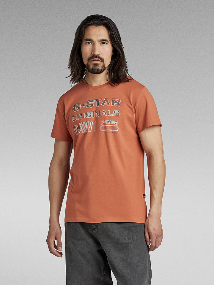 G-Star Koszulka w kolorze karmelowym rozmiar: XL