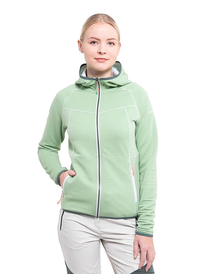 Icepeak Kurtka polarowa "Berryville" w kolorze zielonym rozmiar: XXL