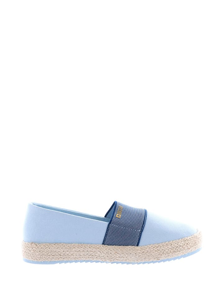 BIG STAR Espadryle w kolorze jasnoniebieskim ze wzorem rozmiar: 39