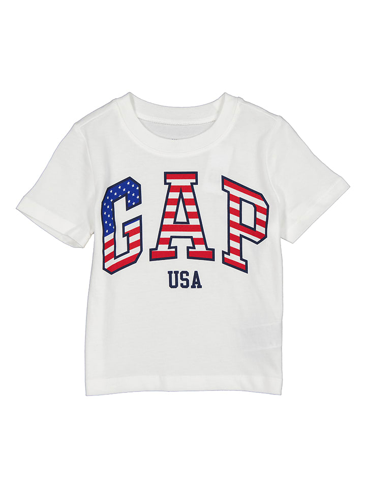 GAP Koszulka w kolorze białym rozmiar: 74/80