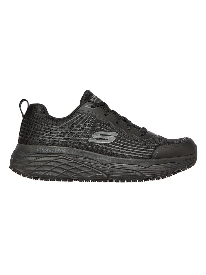 Skechers Sneakersy "Max Cushioning Elite SR - Ryta" w kolorze czarnym rozmiar: 44