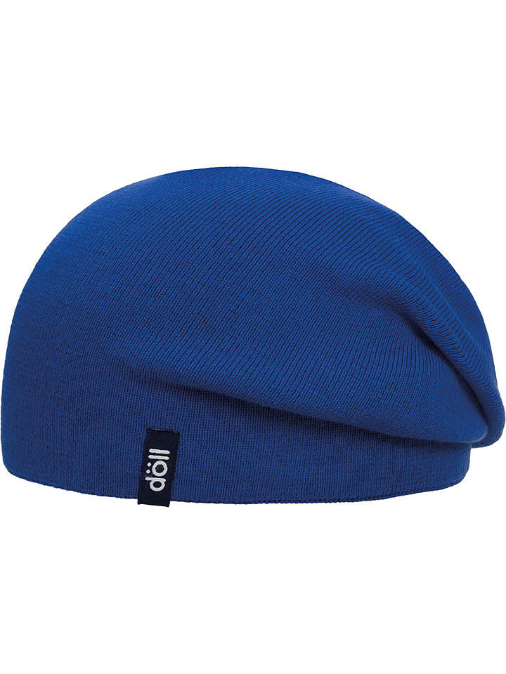 Döll Czapka beanie w kolorze niebiesko-granatowym rozmiar: 57 cm