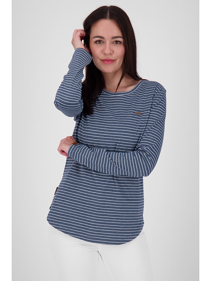 alife and kickin Koszulka "LeaAK Z" w kolorze granatowym rozmiar: XL