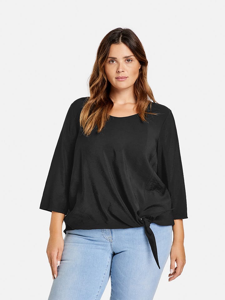 SAMOON Koszulka w kolorze czarnym rozmiar: 52