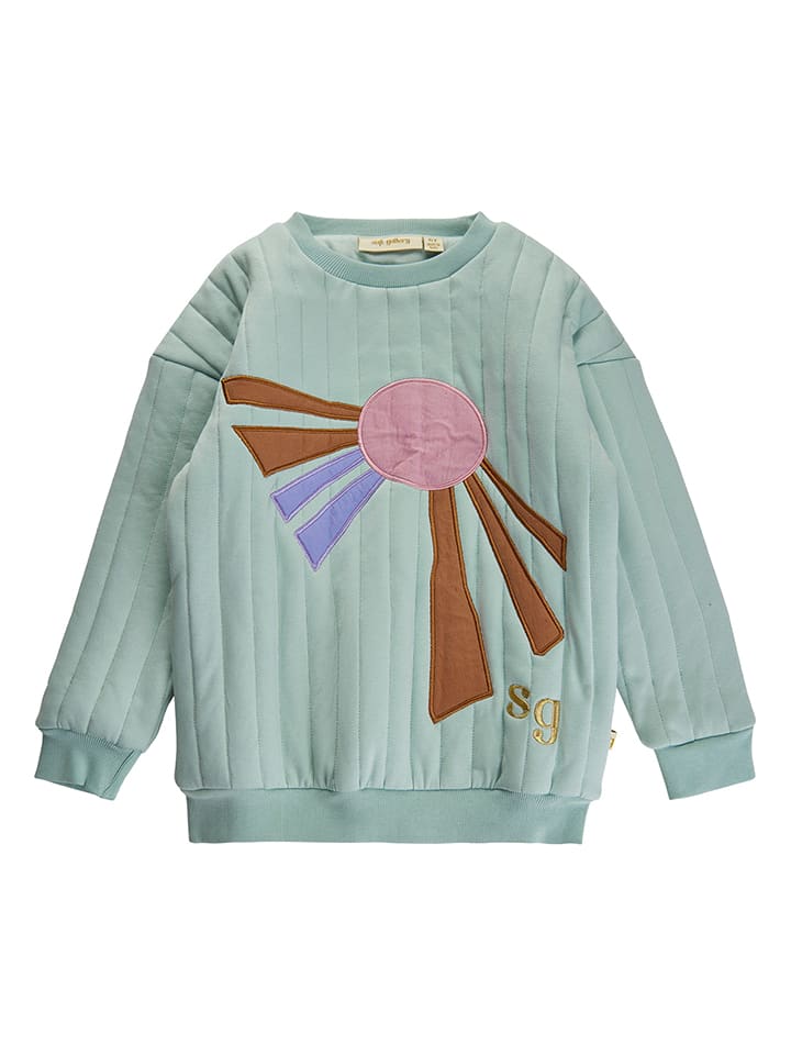 Soft Gallery Bluza "Kim" w kolorze błękitnym rozmiar: 128