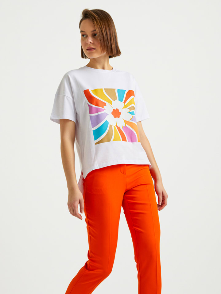 BGN Koszulka w kolorze białym rozmiar: 36