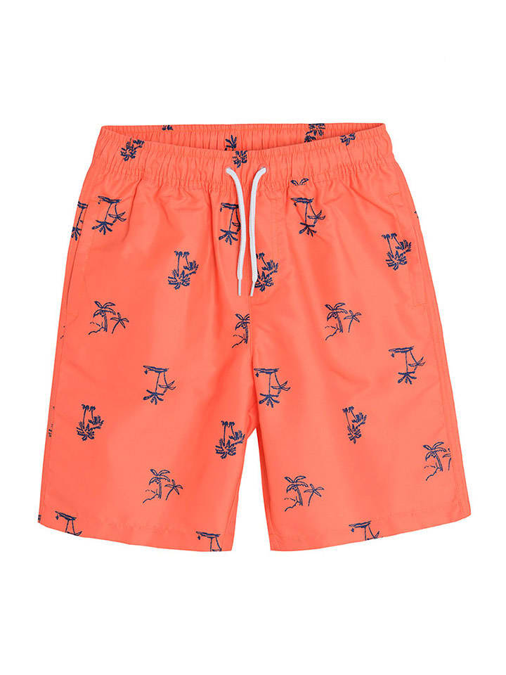 COOL CLUB Szorty kąpielowe w kolorze granatowo-pomarańczowym rozmiar: 164