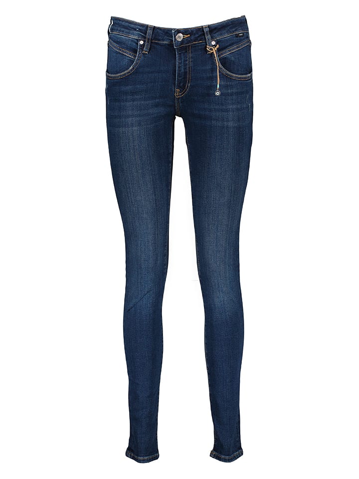 MAVI Dżinsy "Adriana" - Skinny fit - w kolorze granatowym rozmiar: W29/L32