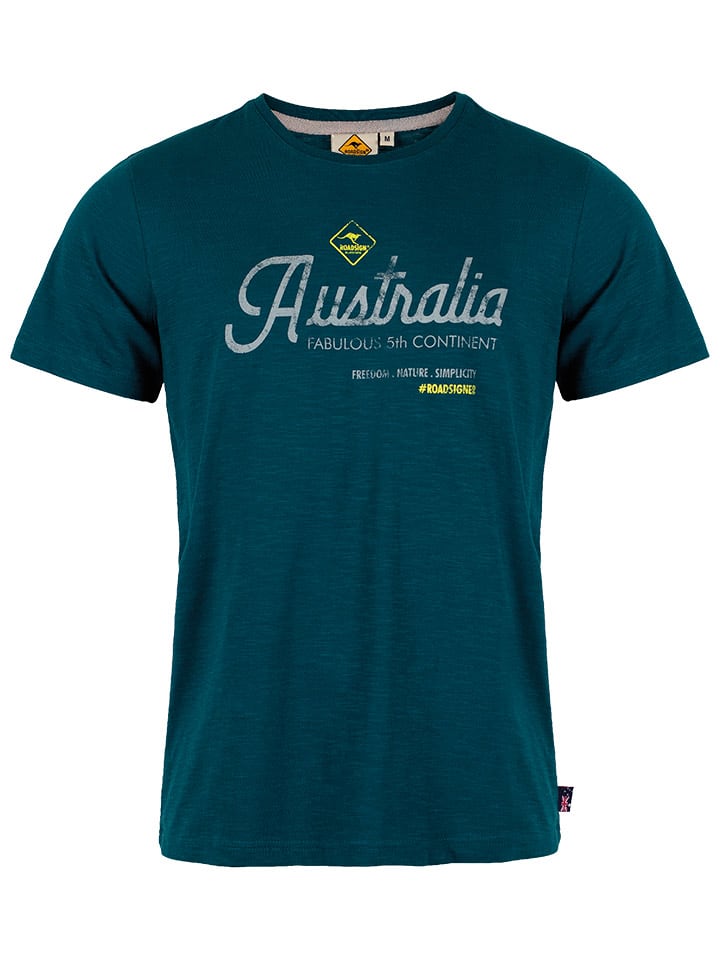 Roadsign Koszulka w kolorze morskim rozmiar: XXL