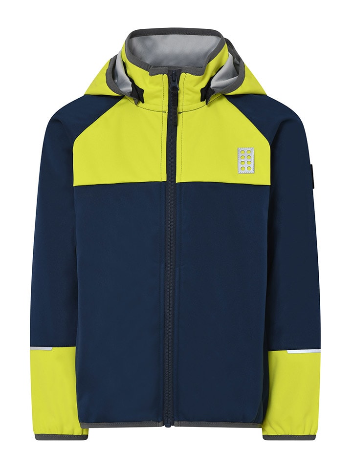 LEGO Kurtka softshellowa w kolorze granatowym rozmiar: 134