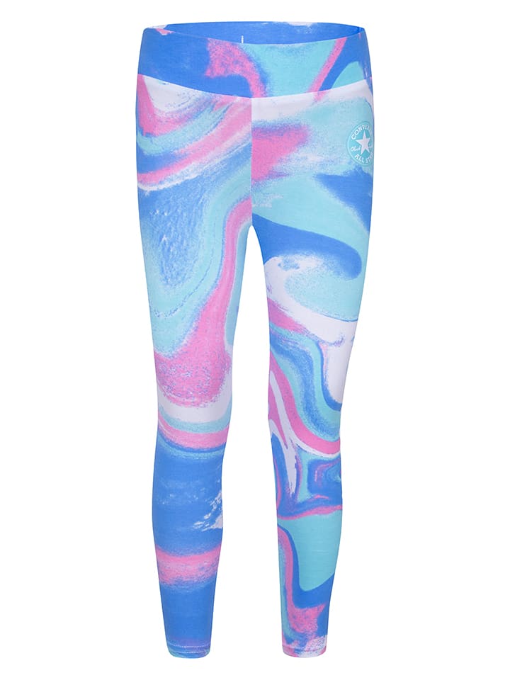 Converse Legginsy w kolorze błękitnym rozmiar: 158-170