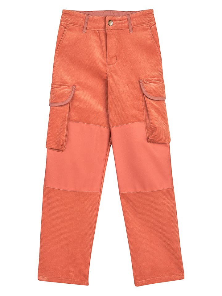 finkid Spodnie funkcyjne "Kelkka" w kolorze pomarańczowym rozmiar: 80/90