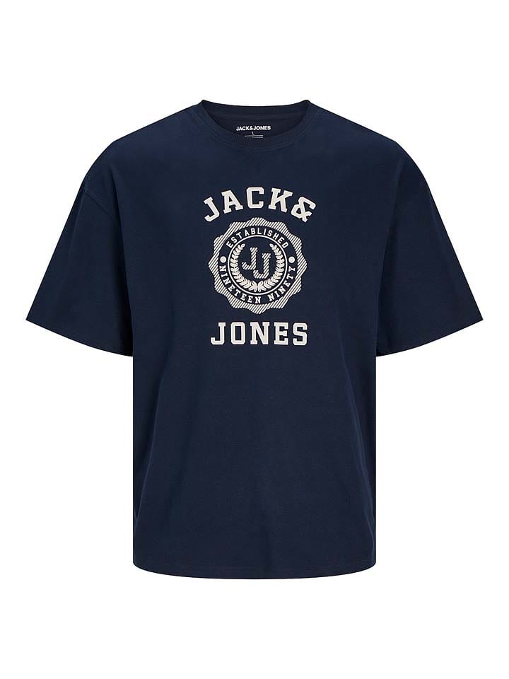 Jack & Jones Koszulka w kolorze granatowym rozmiar: M