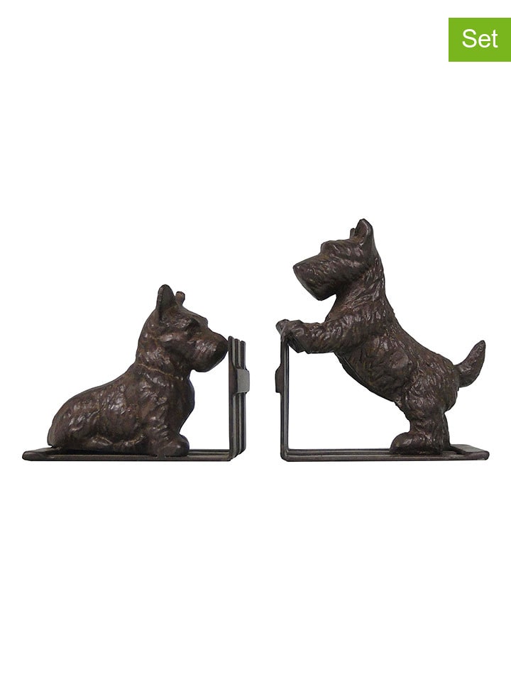 Anticline Podpórki (2 szt.) w kolorze czarnym do książek - szer. 21 cm rozmiar: onesize