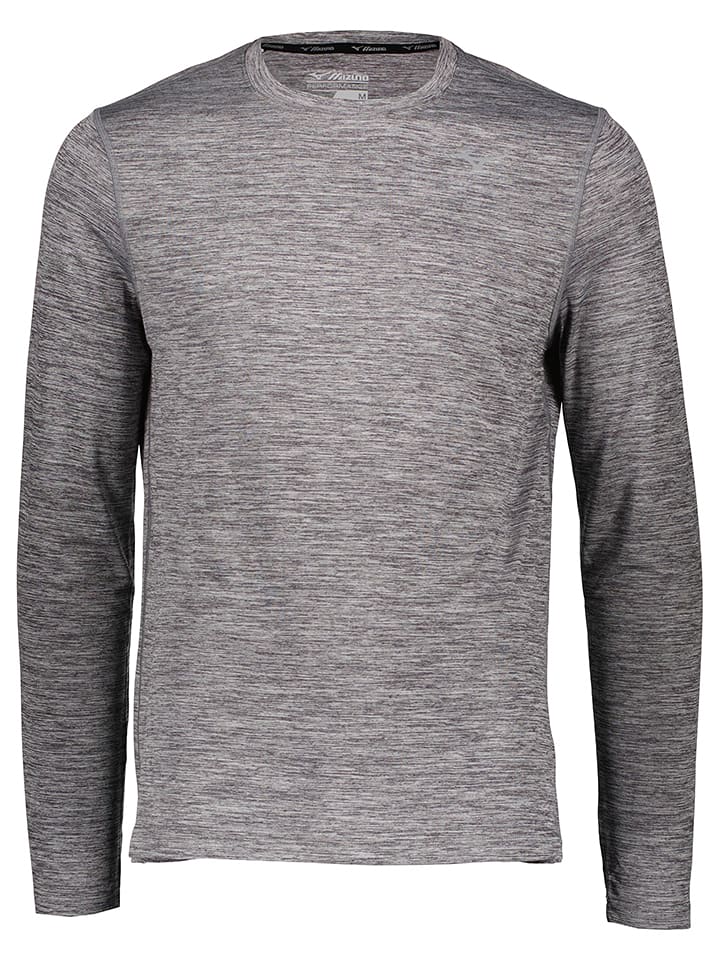 Mizuno Koszulka funkcyjna "Impulse Core" w kolorze szarym rozmiar: L