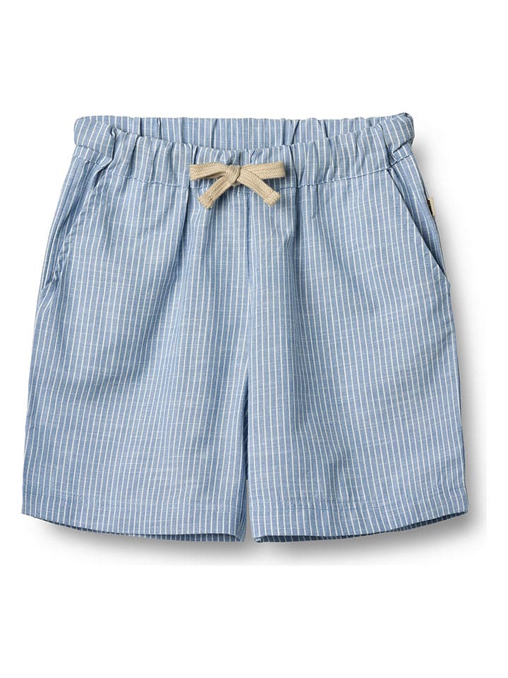 Wheat Szorty "Cuba" w kolorze błękitno-białym rozmiar: 104