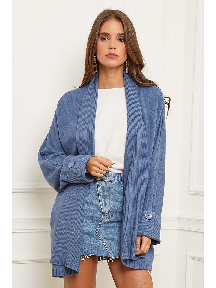 Soft Cashmere Kardigan w kolorze niebieskim rozmiar: 38/40