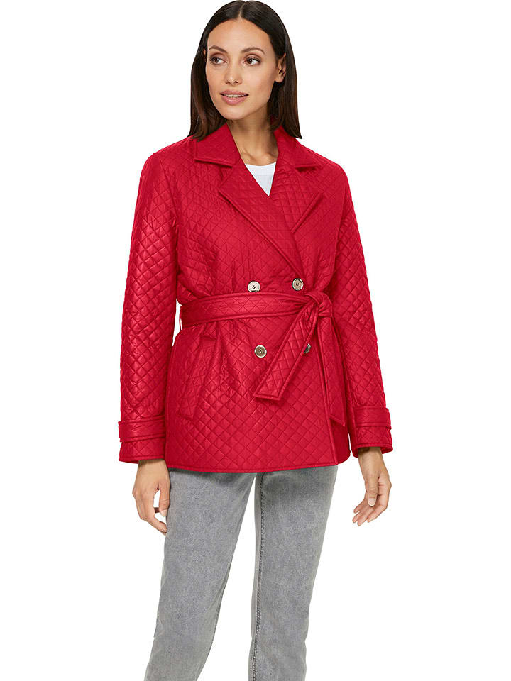 Heine Kurtka pikowana w kolorze czerwonym rozmiar: 48