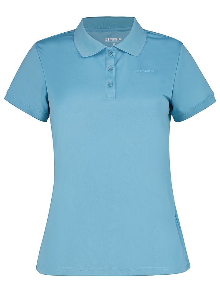 Icepeak Koszulka polo "Bayard" w kolorze błękitnym rozmiar: S