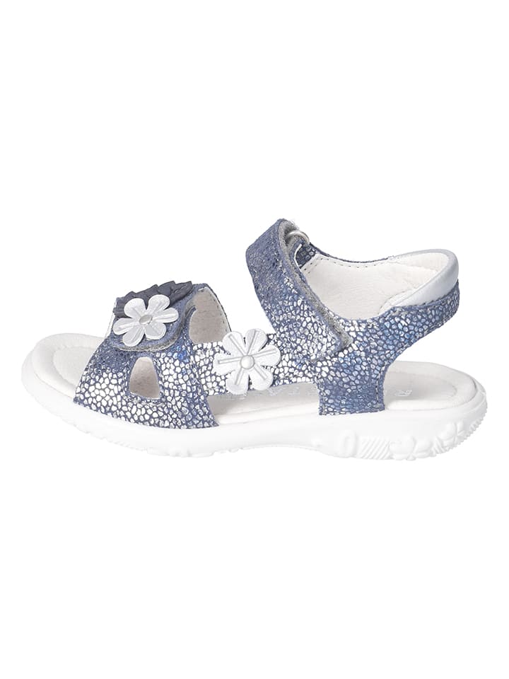 Ricosta Skórzane sandały "Cilla" w kolorze niebieskim rozmiar: 34