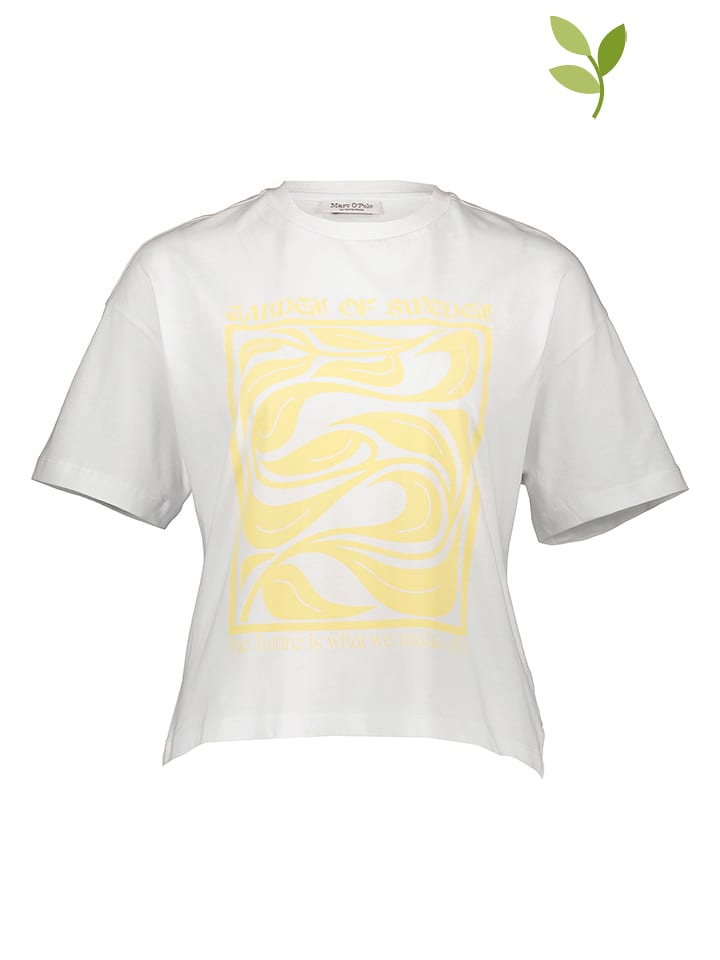 Marc O'Polo Koszulka w kolorze białym rozmiar: M