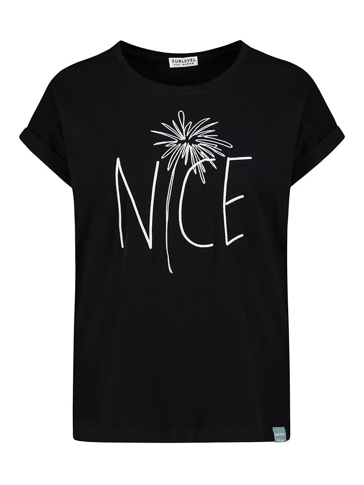 Sublevel Koszulka w kolorze czarnym rozmiar: XS