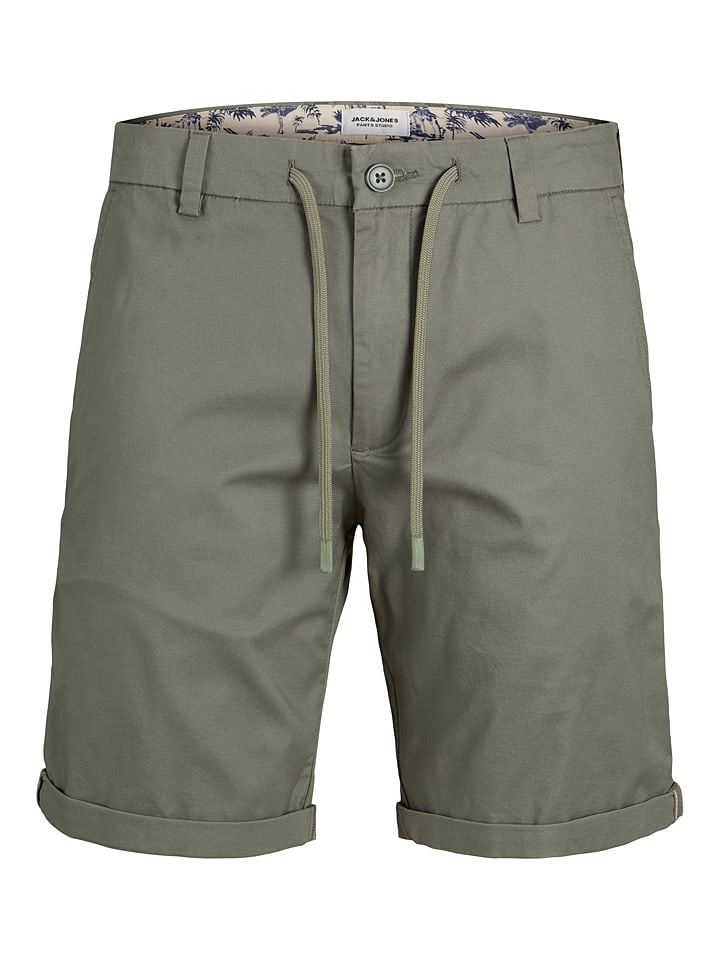 Jack & Jones Szorty w kolorze khaki rozmiar: M