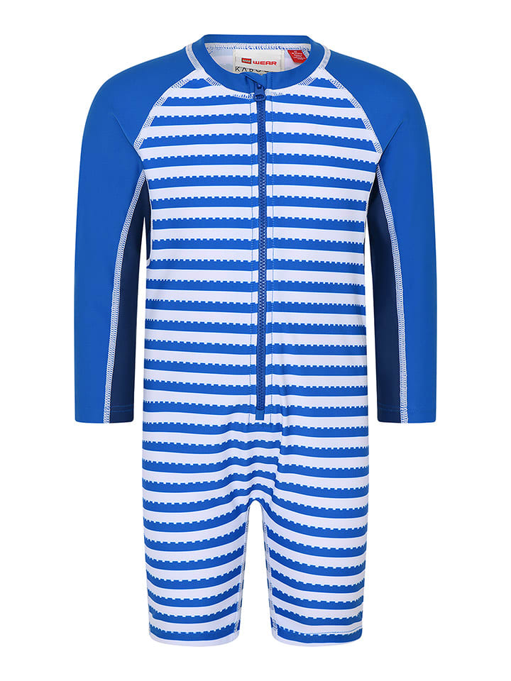 Kombinezon kąpielowy w kolorze niebieskim