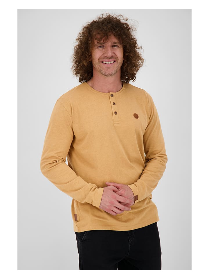 alife and kickin Koszulka "Josh" w kolorze żółtym rozmiar: L