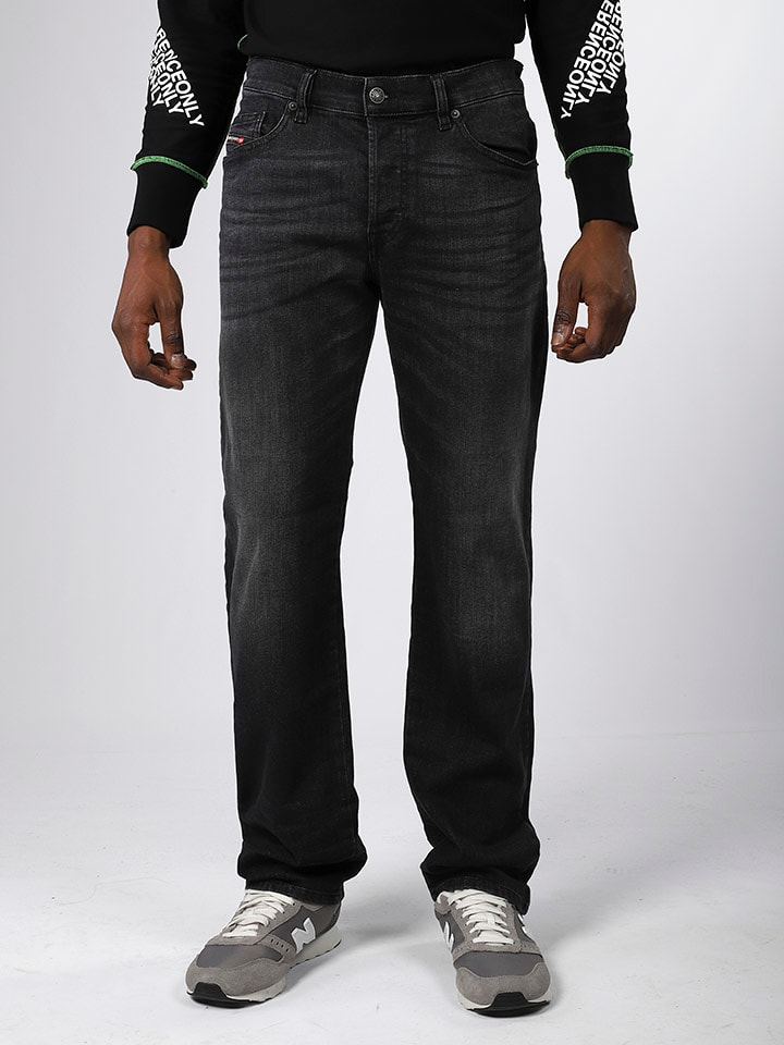 Diesel Clothes Dżinsy "D-Mihtry" - Straight fit - w kolorze czarnym rozmiar: W33