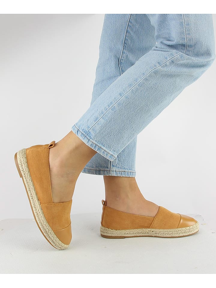 Foreverfolie Espadryle w kolorze karmelowym rozmiar: 36