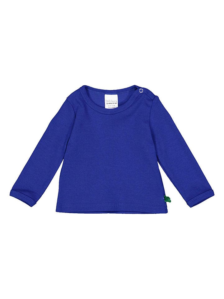 Fred´s World by GREEN COTTON Koszulka "Alfa" w kolorze niebieskim rozmiar: 86